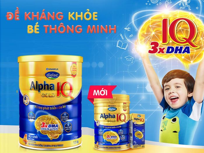 Hình ảnh tinh tế của Sữa Dielac Alpha Gold 4 – người bạn đồng hành cho sự phát triển khỏe mạnh của trẻ