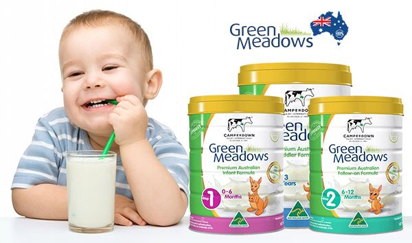 Hình ảnh Sữa Green Meadows – Bao bì hiện đại, chất lượng từ Úc