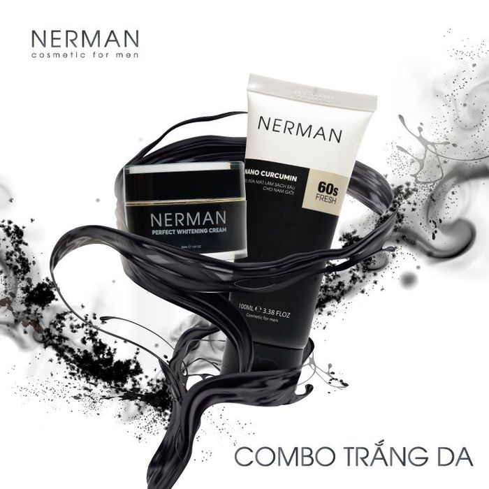 Hình ảnh chi tiết Combo Nerman Perfect Whitening - Thiết kế sang trọng