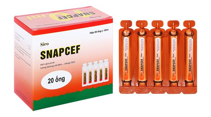 Siro Snapcef - Hình ảnh thực tế sản phẩm chất lượng cao