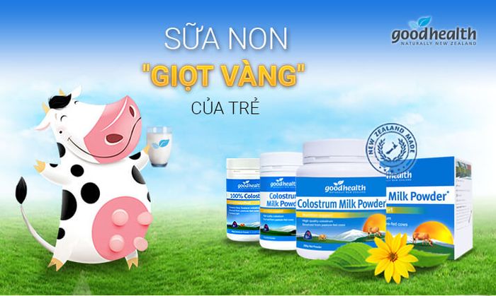 Hình ảnh Sữa non Goodhealth Colostrum – Giải pháp tăng đề kháng hiệu quả cho bé