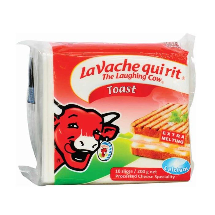 Hình ảnh phô mai Con Bò Cười lát - Vàng tươi bắt mắt