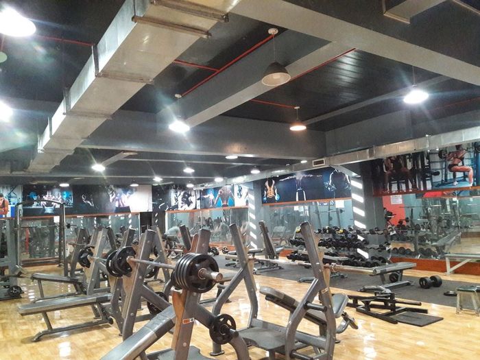 Hình ảnh 1 về không gian tập luyện tại GYM Việt Trung