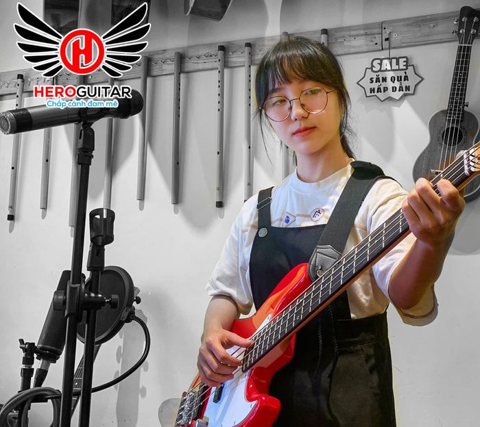 Không gian đào tạo chuyên nghiệp tại Hero Guitar