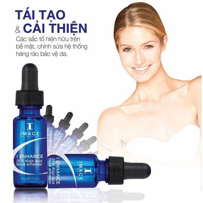 Serum Căng Da Dưỡng Ẩm Image Skincare I Enhance 25% Hyaluronic Acid Facial Enhancer ảnh 1