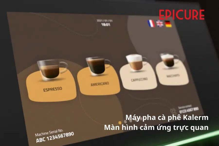 Máy pha cà phê tự động Kalerm 