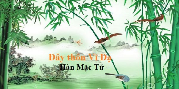 Hình ảnh minh họa số 1: Thôn Vĩ Dạ trong ánh chiều tà