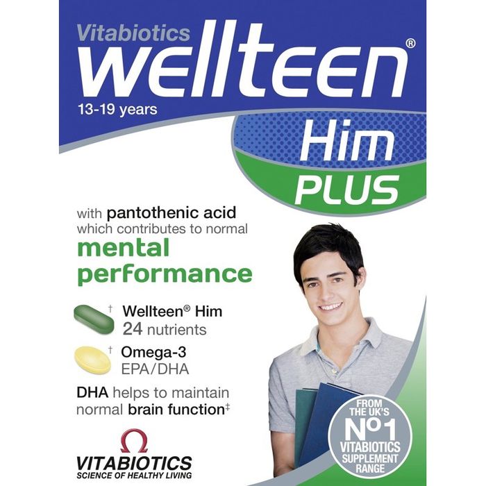 Hình ảnh sản phẩm Vitabiotics Wellteen Him Plus (ảnh 1)