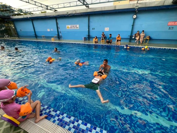 Không gian hiện đại tại Hồ Bơi Tây Nguyên