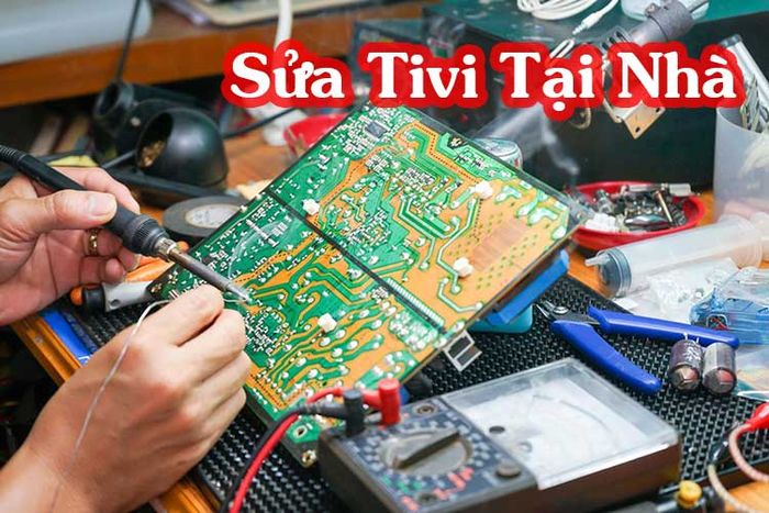 Hình ảnh đội ngũ kỹ thuật viên chuyên nghiệp tại Điện Lạnh Trường Phong