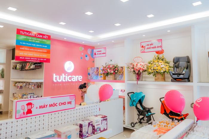 Góc tư vấn chuyên nghiệp tại cửa hàng TutiCare