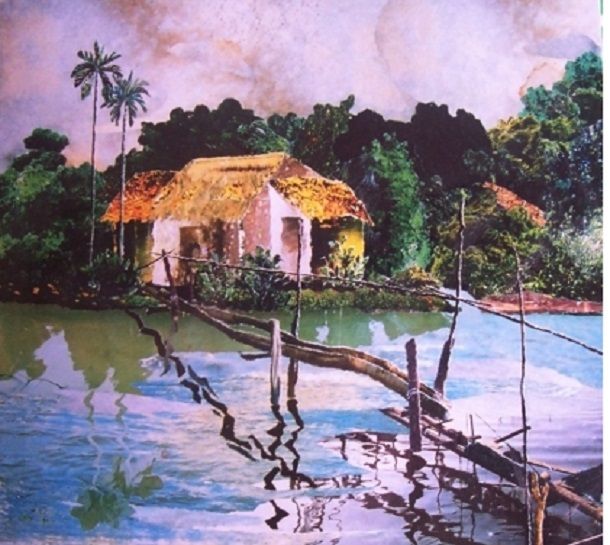 Hình ảnh minh họa số 1: Thôn Vĩ Dạ trong nắng mai