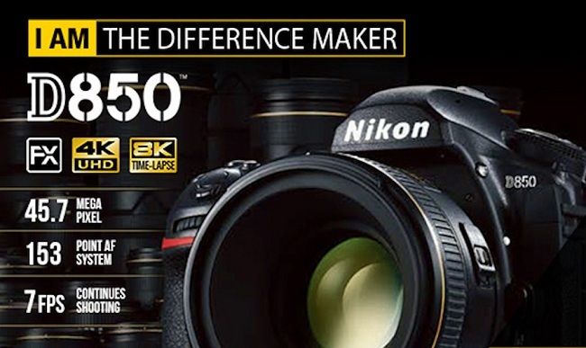 Máy Ảnh Nikon D850 kit AF-S 24-120 F/4 G ED VR
