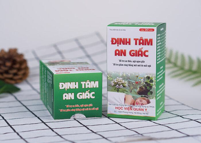Hình ảnh sản phẩm Định Tâm An Giấc - Giải pháp từ Học Viện Quân Y