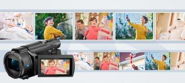 Máy quay phim 4K Sony FDR-AXP55 (tích hợp máy chiếu)