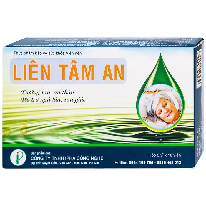 Hình ảnh sản phẩm Liên Tâm An - Giải pháp ngủ ngon từ thảo dược