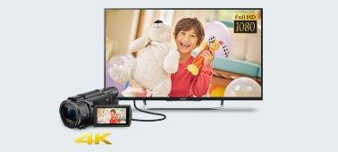 Máy quay phim 4K Sony FDR-AXP55 (tích hợp máy chiếu)