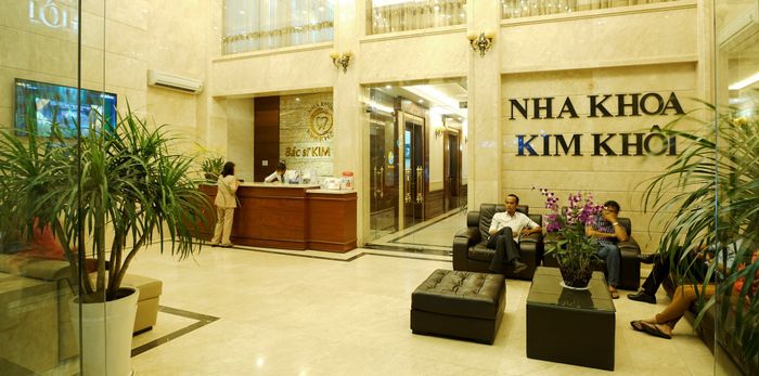 Hình ảnh phòng khám hiện đại tại Nha Khoa Kim Khôi