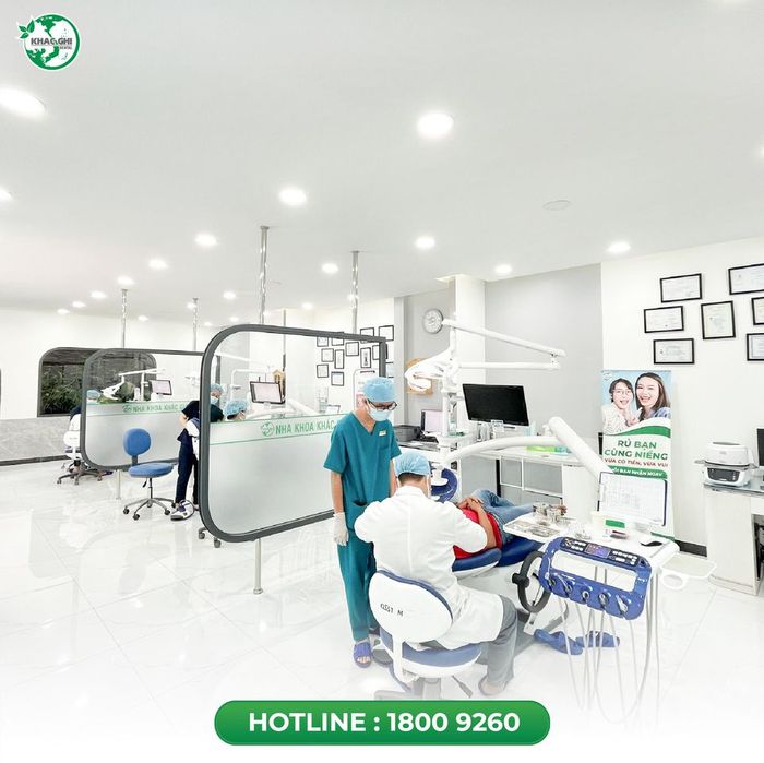 Hình ảnh phòng khám hiện đại tại Nha Khoa Quốc Tế Khắc Ghi