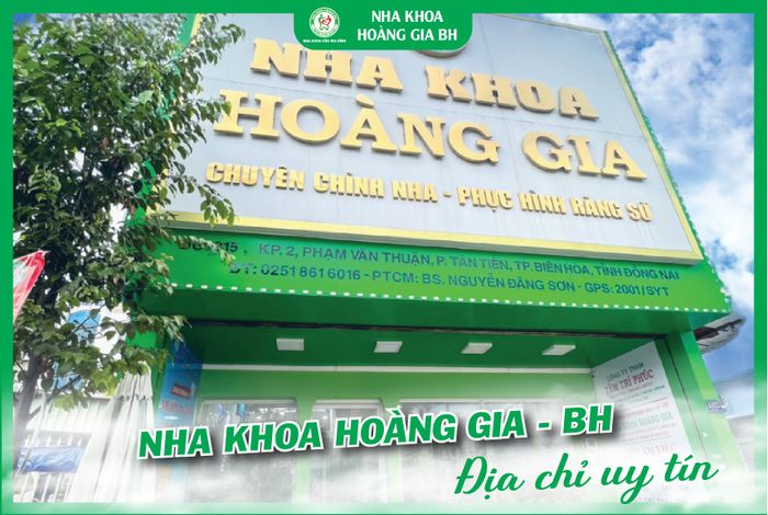 Hình ảnh không gian hiện đại tại Nha Khoa Hoàng Gia Biên Hòa