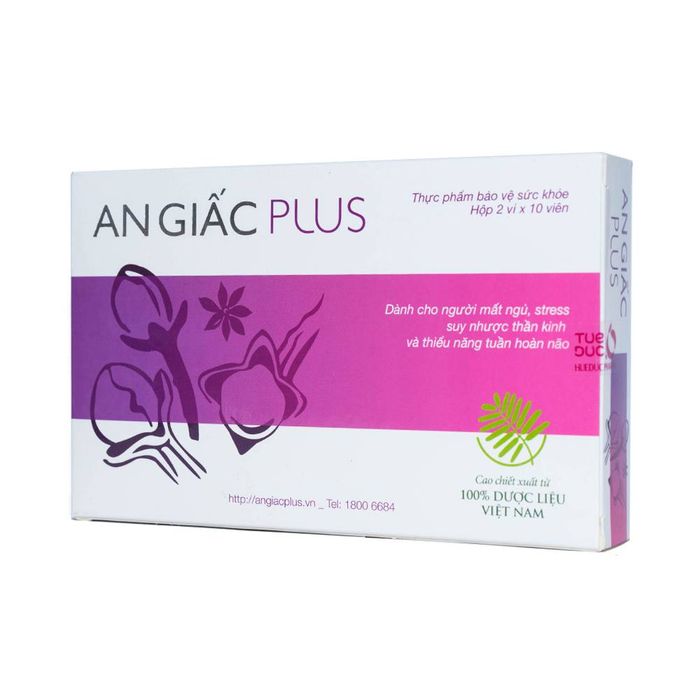 Hình ảnh sản phẩm An Giấc Plus - Công thức phục hồi giấc ngủ tự nhiên