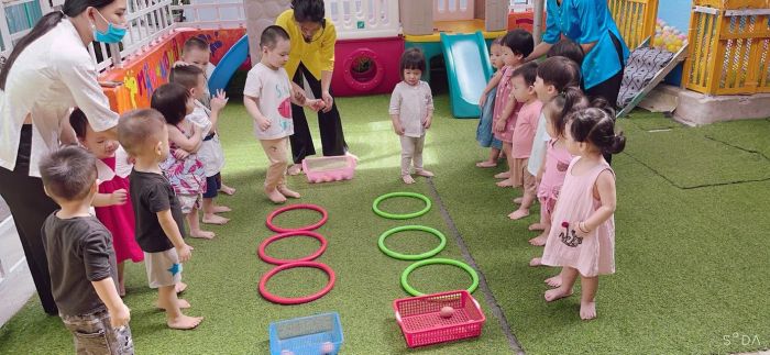 Khu vui chơi sáng tạo của Nhóm trẻ Đam Mê
