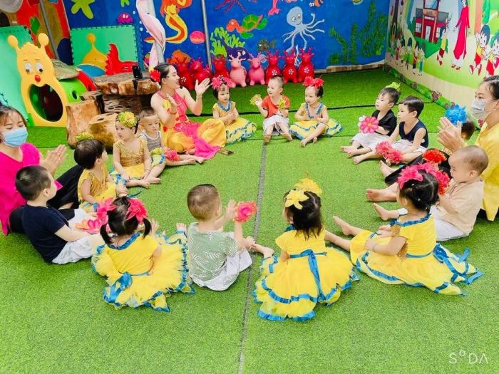 Không gian học tập hiện đại tại Nhóm trẻ Đam Mê