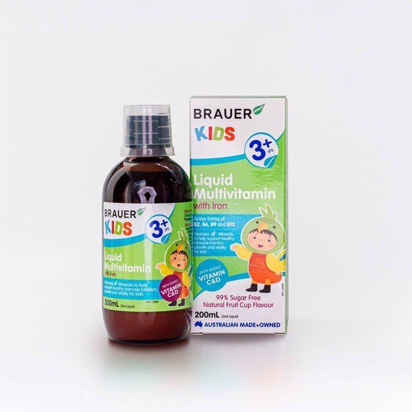 Hình ảnh thực tế sản phẩm Brauer Liquid Multivitamin