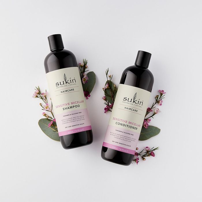 Bộ sưu tập hình ảnh: Sukin Micellar Shampoo chuyên biệt cho da đầu mẫn cảm