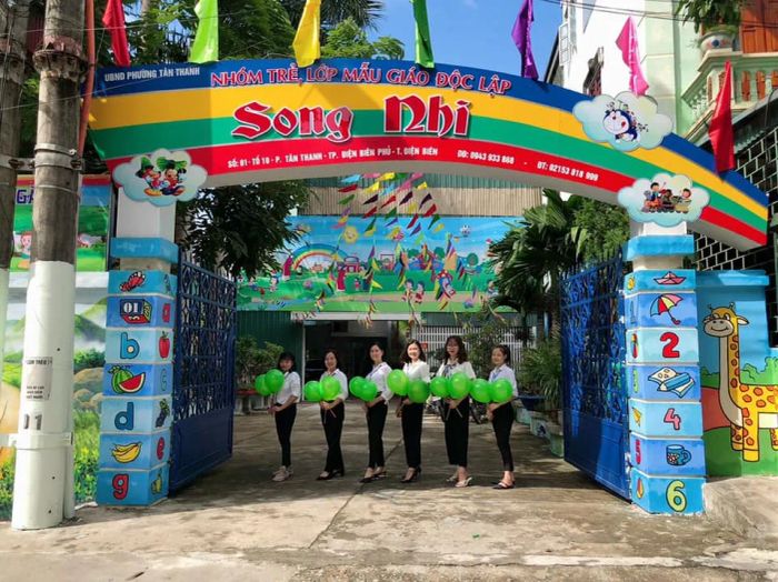 Không gian học tập tại Mầm non Song Nhi