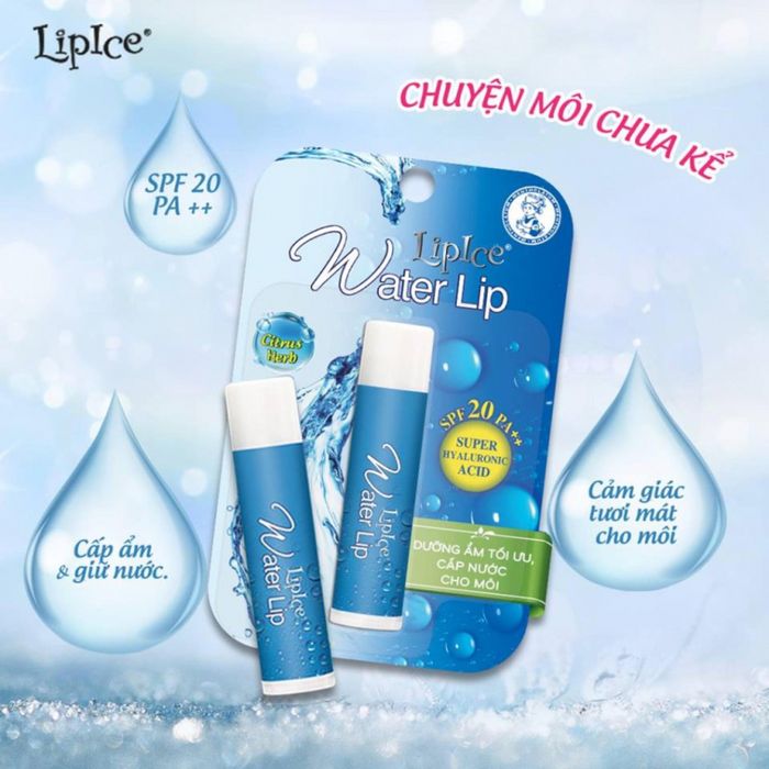 Hình ảnh thực tế LipIce Water Lip