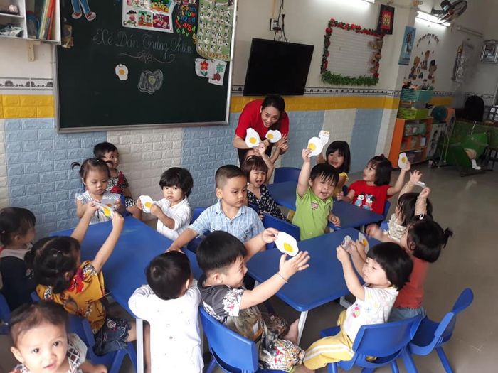 Không gian học tập hiện đại tại Mẫu giáo Ánh Dương