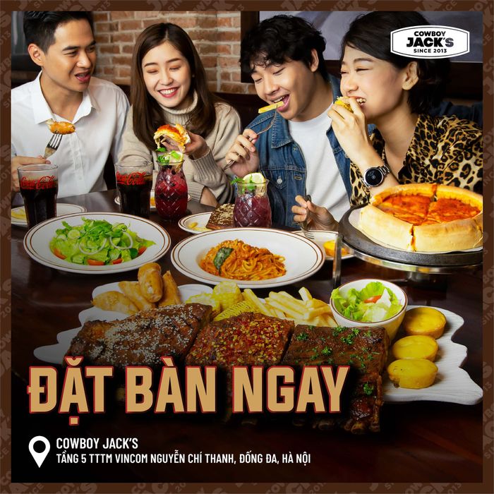 Cowboy Jack's - Bữa tiệc thịt nướng kiểu Mỹ hoành tráng