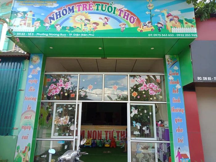 Không gian học tập tại Mầm Non Tuổi Thơ