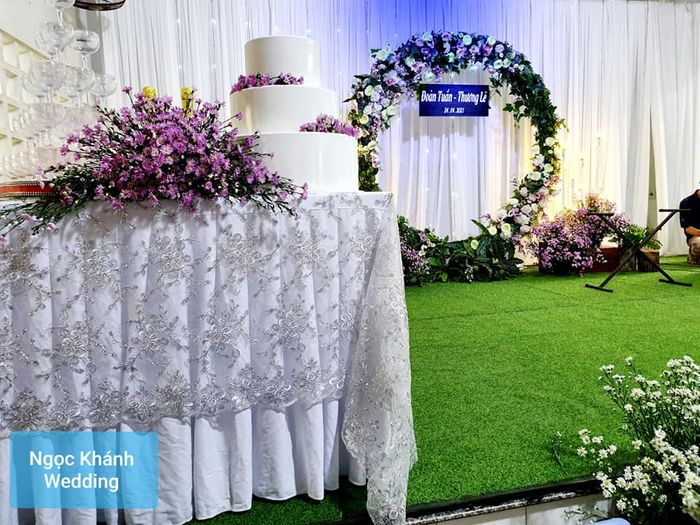 Hình ảnh ấn tượng về các mẫu trang trí cưới hỏi của Ngọc Khánh
