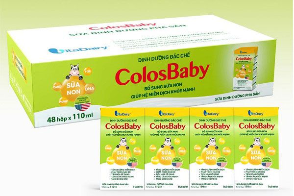 Hình ảnh sữa Colosbaby pha sẵn - Thiết kế thông minh, tiện lợi