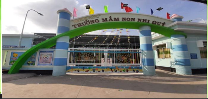 Khoảnh khắc học tập vui vẻ tại Trường Mầm Non Nhị Quý