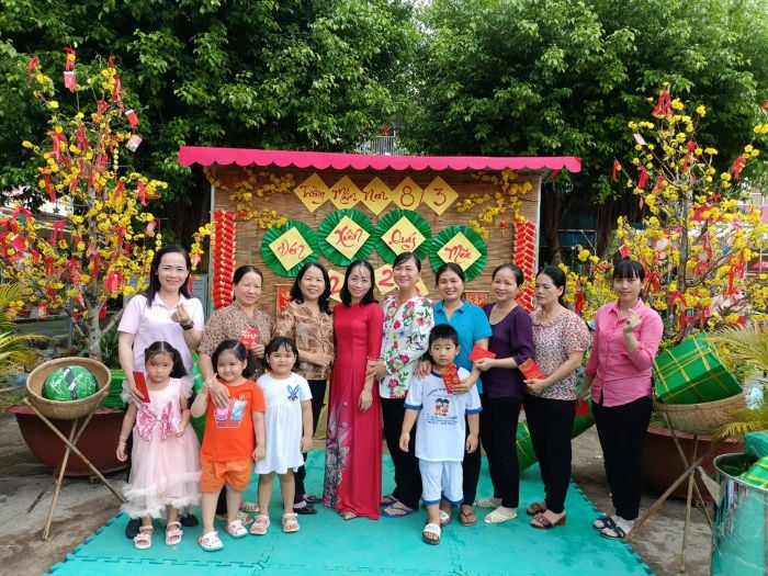 Hoạt động vui chơi sáng tạo tại Trường Mầm Non 8/3