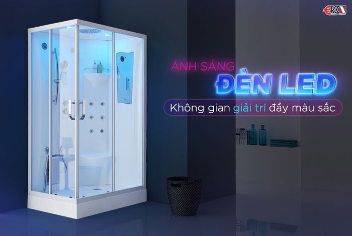 Hình ảnh phòng xông hơi Euroking sang trọng