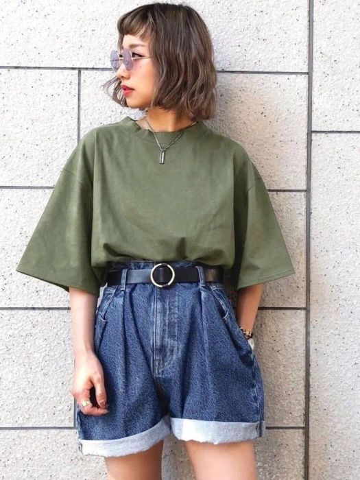 Quần short nữ phong cách trẻ trung - Ảnh 1