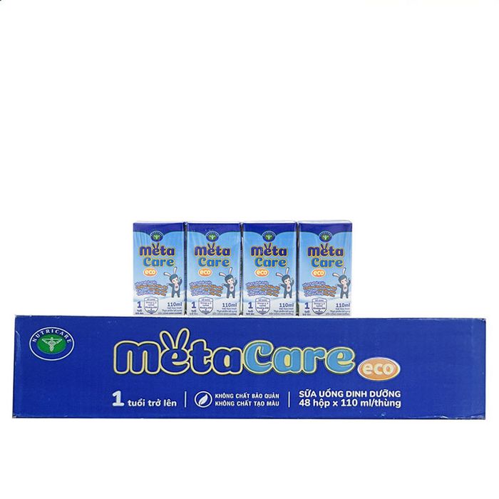 Hình ảnh sữa MetaCare Eco pha sẵn - Thiết kế sang trọng, tiện dụng
