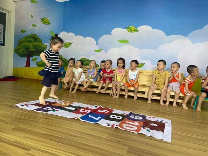 Không gian học tập tại Mầm non Sao Tuổi Thơ