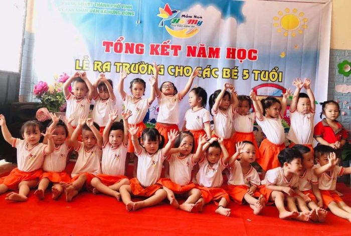 Không gian học tập tại Mầm non Hà My