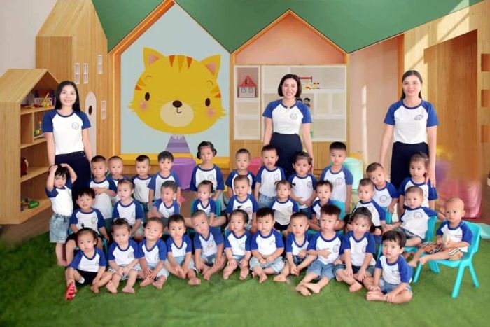 Không gian học tập tràn ngập tiếng cười tại Nhóm Trẻ Họa Mi