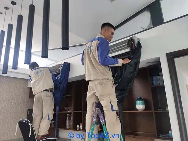 vệ sinh máy lạnh quận 12