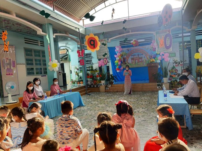 Không gian học tập sáng tạo tại Mầm Non Cẩm Sơn