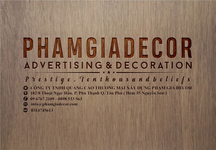 Công ty Quảng cáo Phạm Gia Decor ảnh 2