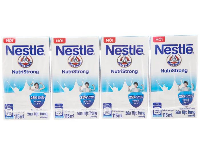 Hình ảnh nhà máy sản xuất hiện đại của Nestlé
