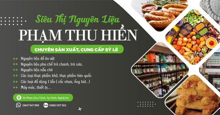 Hình ảnh showroom Siêu Thị Nguyên Liệu Phạm Thu Hiền