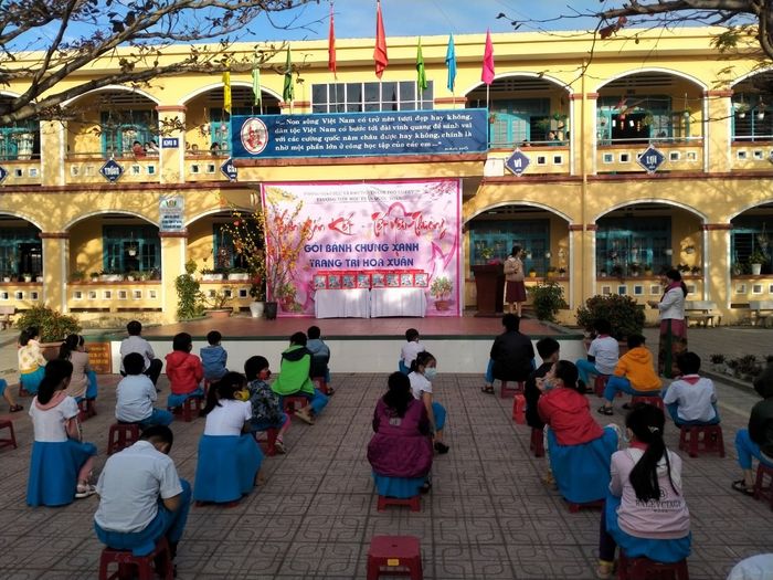 Không gian xanh - hiện đại tại Trường Tiểu học Trần Quốc Toản